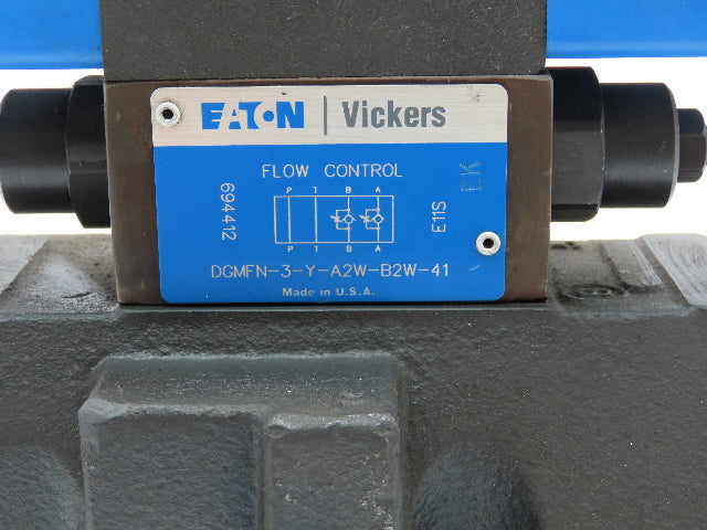 Vickers DG5S-8-2C-T-M-FW-B5-30 Directional Control Solenoid Valve 120V DG4V-3S