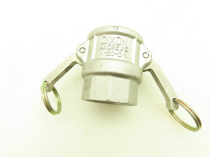 Dixon 150-D Cam and Groove Aluminum Coupler x NPT 1-1/2"  Camlock Lot of 9