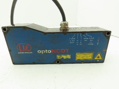 Micro Epsilon ILD1810-50 OptoNCDT Laser Optical Sensor Head Distance Measuring