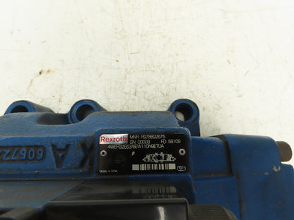 Rexroth 4WEH32E63/6EW110N9ETDA Directional Solenoid Valve 120V 4WE6J61/EW110N9DA