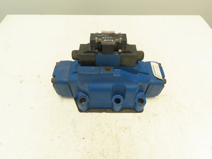 Rexroth 4WEH32E63/6EW110N9ETDA Directional Control Solenoid Valve 120V 4WE6J62