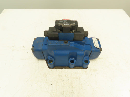 Rexroth 4WEH32E63/6EW110N9ETDA Directional Control Solenoid Valve 120V 4WE6J62