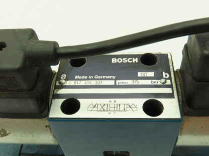 Bosch 0811404926 Proportional Directional Servo Solenoid Valve 24VDC 1817414331
