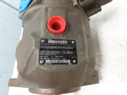 Rexroth AA10VSO28DRG/31R-PKC62N00 Hydraulic Piston Pump 4100 PSI 13.3 GPM