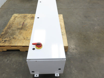 Saginaw Control RAP1063H1612LP Electrical Enclosure 30A Disconnect 63x16x12"