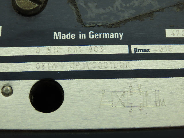 Bosch 081 WV 10 Hydraulic Manual Directional Control Valve 4/3-Pos 0810001905