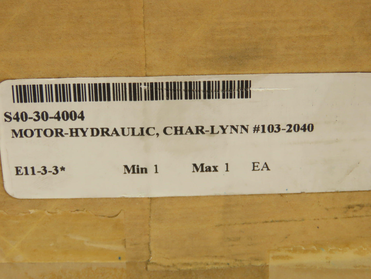 Eaton Char-Lynn 103-2040-012 OEM Hydraulic Geroler Spool Valve Motor 20 GPM