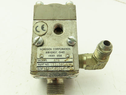 Nordson 153150G Spray Gun Valve Hot Glue Machine