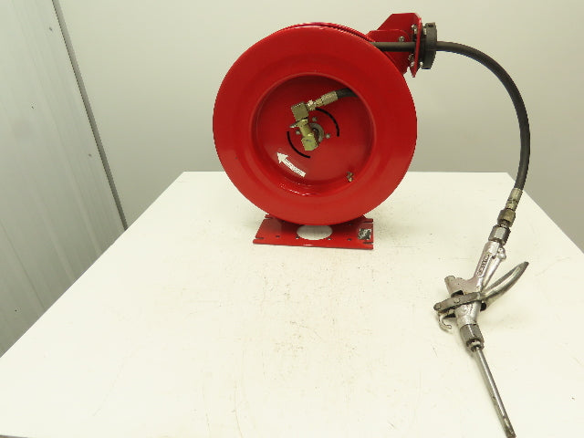 Lincoln 94500 Hose Reel 8000 PSI Grease Type 27' Hose Spring Wound