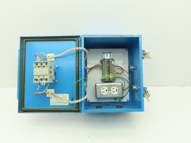 Saginaw SCE-10086CHNF Electrical Enclosure Wall Mount Continuous Hinged  10x8x6"