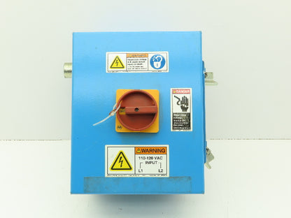 Saginaw SCE-10086CHNF Electrical Enclosure Wall Mount Continuous Hinged  10x8x6"