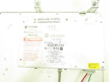Allen Bradley 2711P-K10C4A1 2711P-RP1A PanelView Plus 1000 HMI Logic Module Ser B