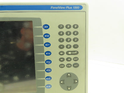 Allen Bradley 2711P-B10C4A1 PanelView Plus 1000 HMI Ser A Screen Wear