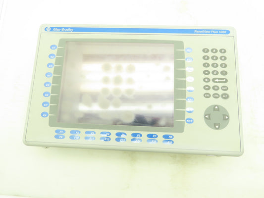 Allen Bradley 2711P-B10C4A1 PanelView Plus 1000 HMI Ser A Screen Wear