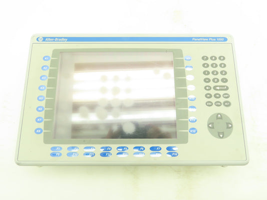 Allen Bradley 2711P-B10C4A1 PanelView Plus 1000 HMI Ser A Screen Wear