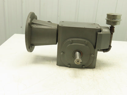 Baldor LF-932-15-B9-J Worm Gearbox Reducer 15:1 Ratio 4.6Hp 117 RPM RH 180TC