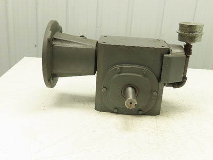 Baldor LF-932-15-B9-J Worm Gearbox Reducer 15:1 Ratio 4.6Hp 117 RPM RH 180TC