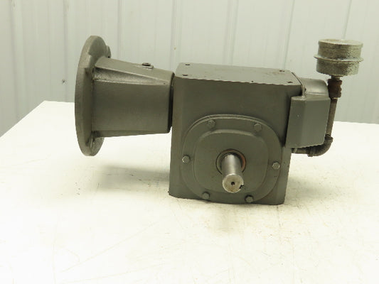 Baldor LF-932-15-B9-J Worm Gearbox Reducer 15:1 Ratio 4.6Hp 117 RPM RH 180TC
