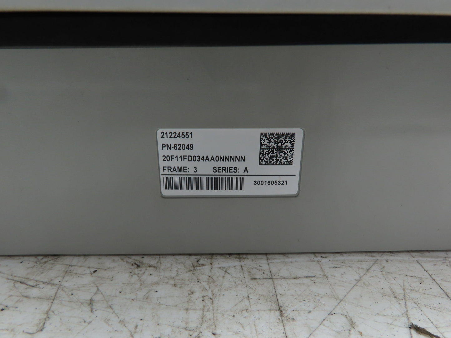 Allen Bradley 20F11FD034AA0NNNNN Powerflex 753 AC Drive VFD 480V 25HP 3Ph 34A