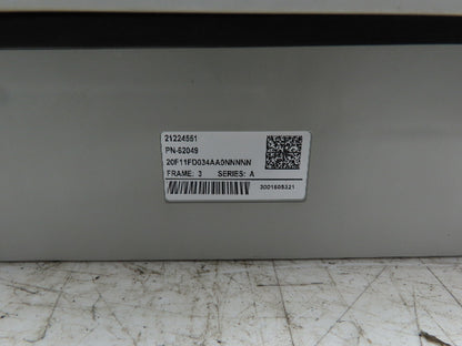 Allen Bradley 20F11FD034AA0NNNNN Powerflex 753 AC Drive VFD 480V 25HP 3Ph 34A