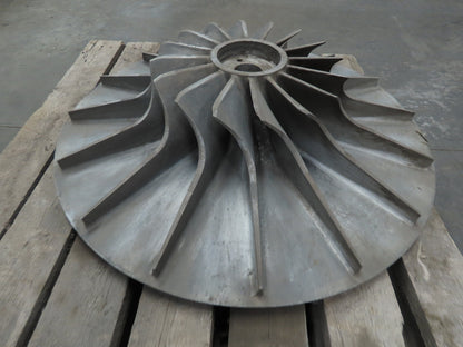 Centrifugal Pump Vortex Impeller Cast Aluminum 40" Dia