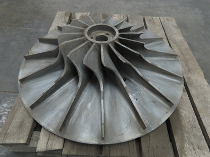 Centrifugal Pump Vortex Impeller Cast Aluminum 40" Dia