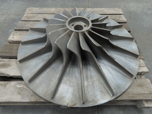 Centrifugal Pump Vortex Impeller Cast Aluminum 40" Dia