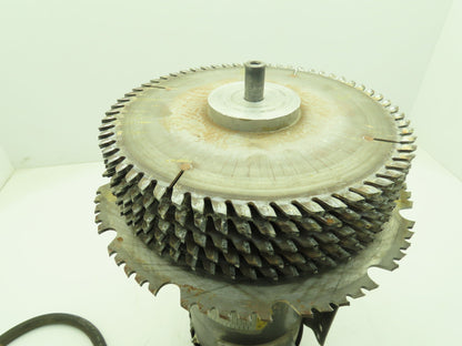 JPM3554T Table Saw Motor 1.5Hp 1725 RPM 460V 3PH 6-Blade 10" Dado Plywood Cutoff