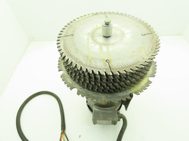 JPM3554T Table Saw Motor 1.5Hp 1725 RPM 460V 3PH 6-Blade 10" Dado Plywood Cutoff