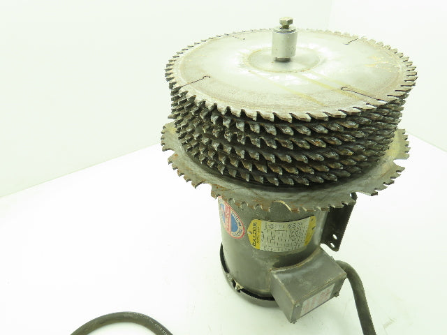 JPM3554T Table Saw Motor 1.5Hp 1725 RPM 460V 3PH 6-Blade 10" Dado Plywood Cutoff