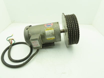 JPM3554T Table Saw Motor 1.5Hp 1725 RPM 460V 3PH 6-Blade 10" Dado Plywood Cutoff