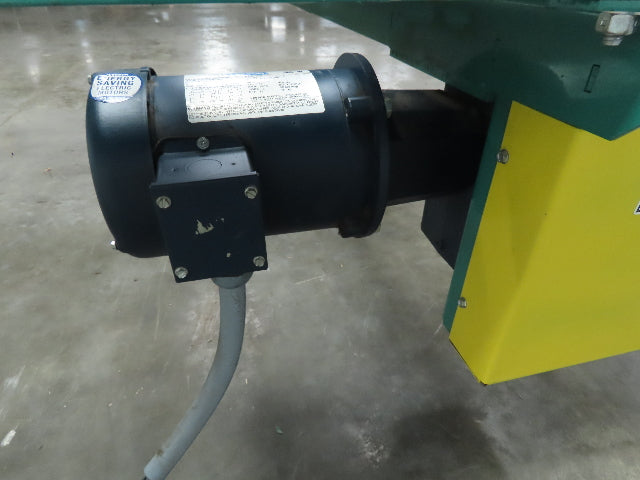 42"BF x 9'L Chain Drive Live Roller Conveyor .5Hp 230/460V 3PH Center Drive