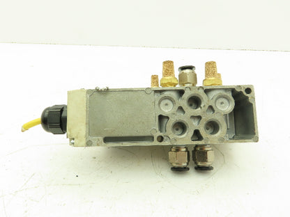 SMC VQC4200-51 Pneumatic Solenoid Valve 2-Pos 5-Port Base 24VDC