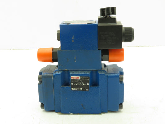 Rexroth 4WEH 10 D44/6EW110/N9ETS2K4/B10 Directional Valve Stack 120V 4WE6D62