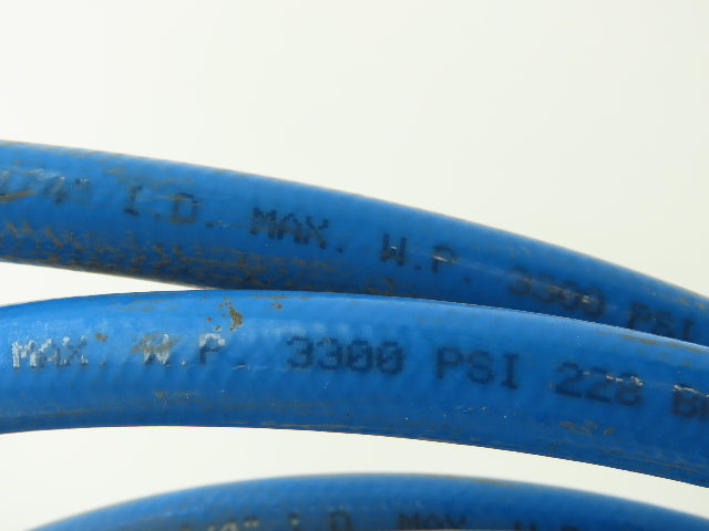 CRP 1006AV 1/4"x 15' Airless Paint Sprayer Hose 3300 PSI Blue  Lot of 3