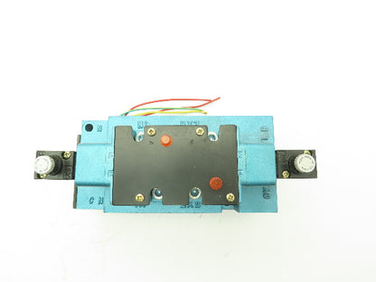 MAC 6623A-511-PM-114DA Pneumatic Solenoid 4/2 Spool Valve 120V