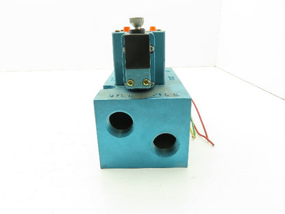 MAC 6623A-511-PM-114DA Pneumatic Solenoid 4/2 Spool Valve 120V