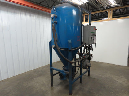 HMC Hot Metal Coating Mold Duster Graphite 120 Gallon Hopper VFD Feed Auger