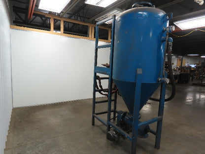 HMC Hot Metal Coating Mold Duster Graphite 120 Gallon Hopper VFD Feed Auger