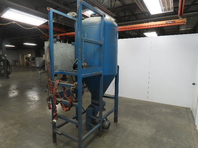 HMC Hot Metal Coating Mold Duster Graphite 120 Gallon Hopper VFD Feed Auger