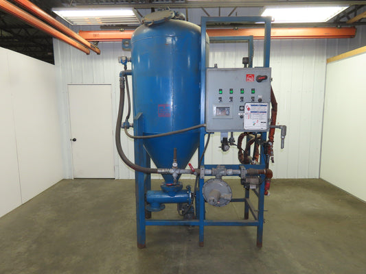 HMC Hot Metal Coating Mold Duster Graphite 120 Gallon Hopper VFD Feed Auger
