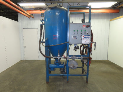 HMC Hot Metal Coating Mold Duster Graphite 120 Gallon Hopper VFD Feed Auger