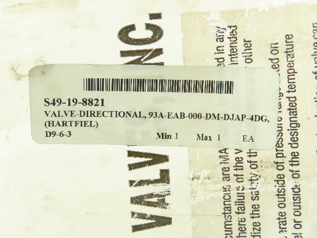 MAC 93A-EAB-000-DM-DJAP-4DG Pneumatic Double Solenoid 4/3 Spool Valve 120V
