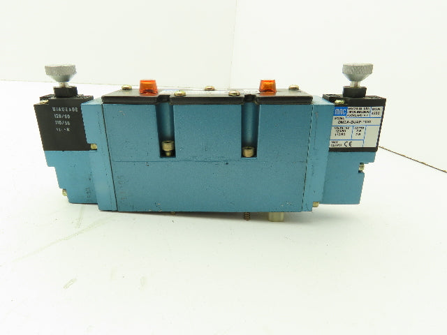 MAC 93A-EAB-000-DM-DJAP-4DG Pneumatic Double Solenoid 4/3 Spool Valve 120V