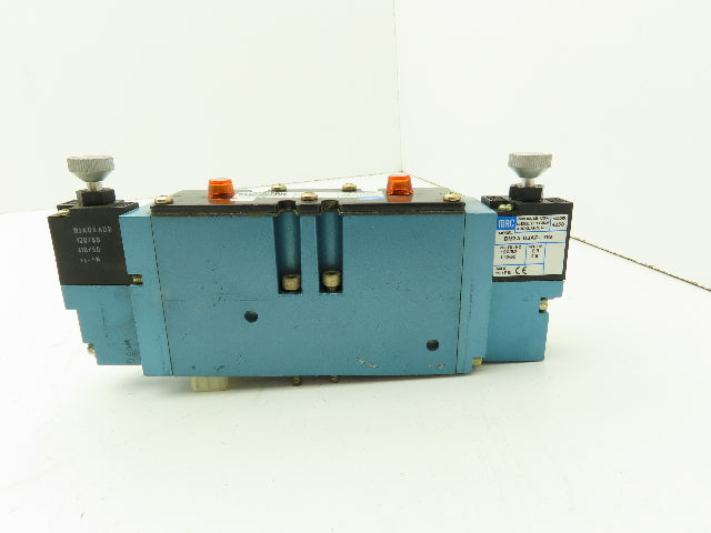 MAC 93A-EAB-000-DM-DJAP-4DG Pneumatic Double Solenoid 4/3 Spool Valve 120V