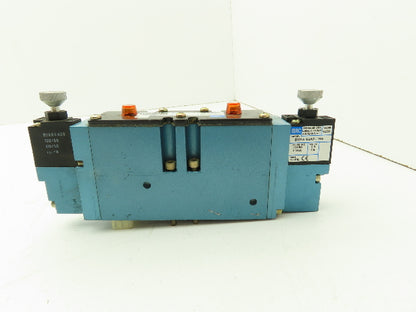 MAC 93A-EAB-000-DM-DJAP-4DG Pneumatic Double Solenoid 4/3 Spool Valve 120V