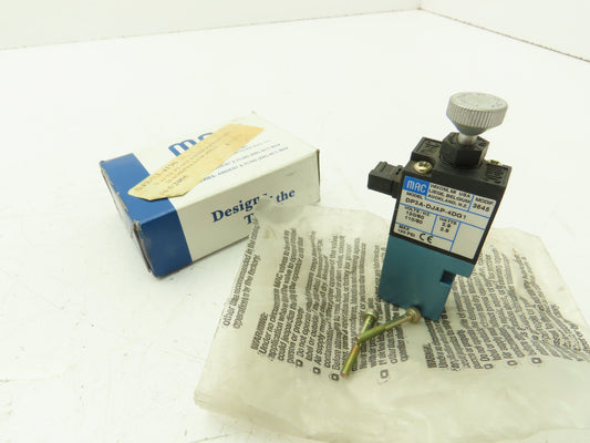 MAC DP3A-DJAP-4DG1 Pneumatic Solenoid Valve 110/120V