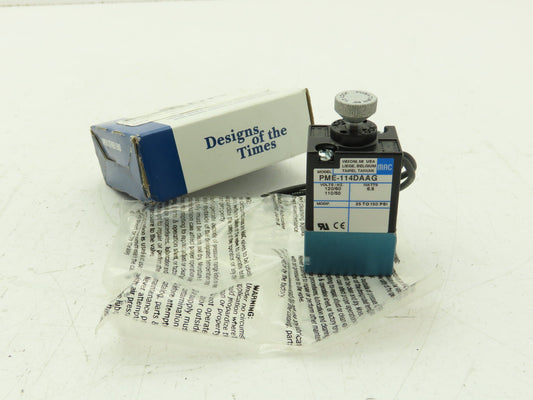 MAC PME-114DAAG Pneumatic Solenoid Pilot Valve 110/120V