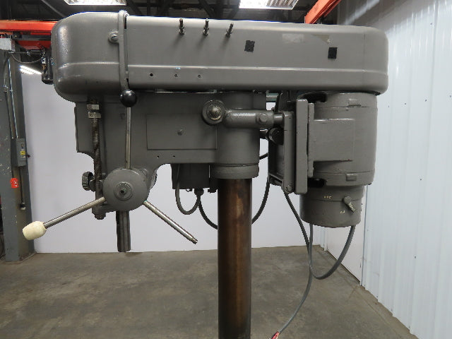 Duty Master 20" Drill Press #3 Morse Taper 6" Stroke 1 Hp 3Ph Variable Speed