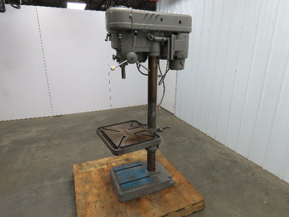 Duty Master 20" Drill Press #3 Morse Taper 6" Stroke 1 Hp 3Ph Variable Speed